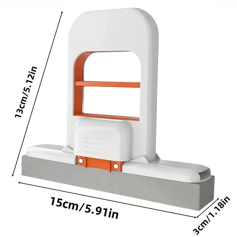 Multi-Functional Mini Mop | Retractable Wet/Dry Mop for Kitchen, Bathroom, Car | Durable Plastic | Compact & Home Cleaning Tool​