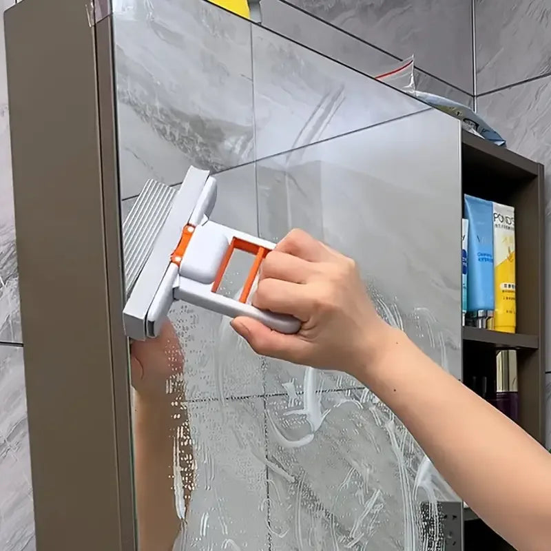 Multi-Functional Mini Mop | Retractable Wet/Dry Mop for Kitchen, Bathroom, Car | Durable Plastic | Compact & Home Cleaning Tool​